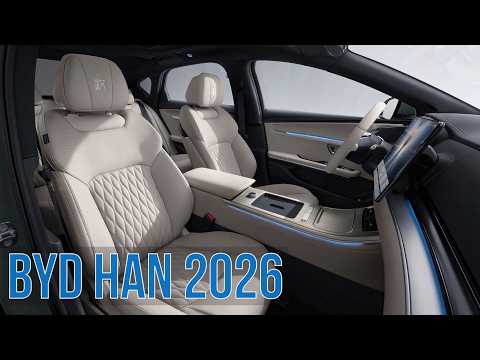BYD Han 2026: 1560 км на одном баке – удар по конкурентам!