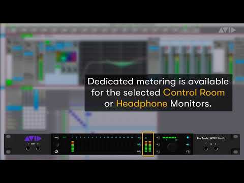 AVID Pro Tools MTRX integration