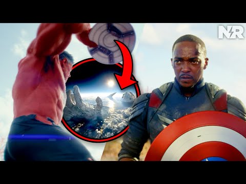 CAPTAIN AMERICA BRAVE NEW WORLD TRAILER BREAKDOWN! Easter Eggs & Details You Missed!