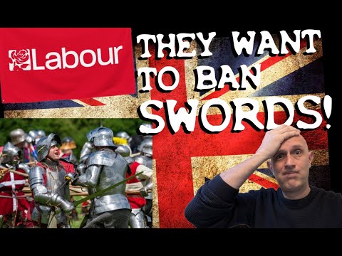 They want to BAN SWORDS now.... Response to the Labour Party & Idris Elba