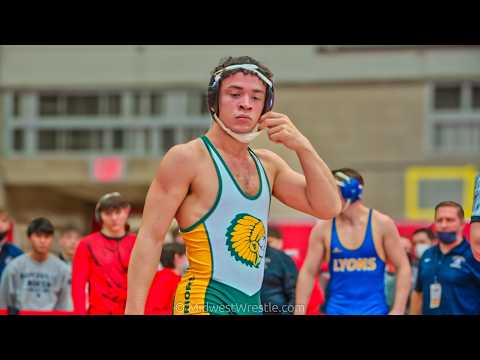 160 – Antonio Torres {G} of Waubonsie Valley IL vs. Sedeeq AlObaidi {R} of Wheaton Warrenville S. IL