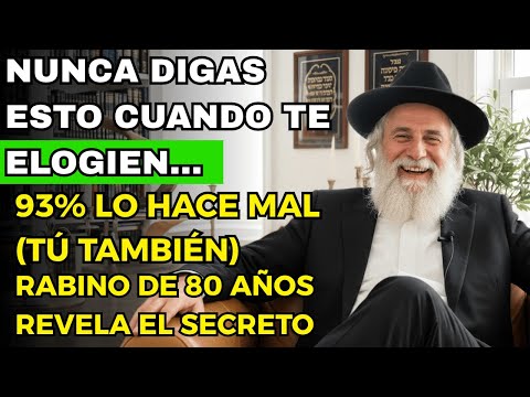 Nunca Digas 'Gracias' Al Recibir Un Elogio! Frase-Amuleto Judía Que Te Protege Del Mal de Ojo
