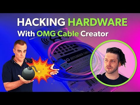 Hacking USBs 🔥 and other hardware with MG (Creator of Hak5 OMG cable)