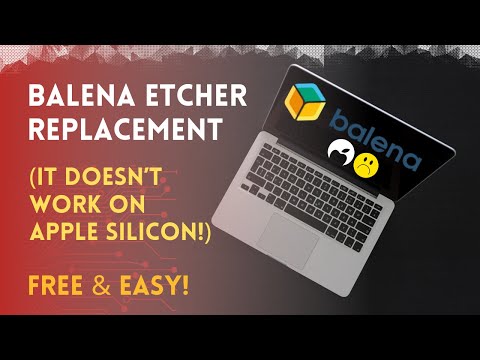 Make a bootable USB stick: Balena Etcher doesn't work on M1 macs, here's the solution