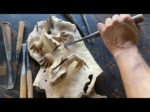 Create Amazing Art from Discarded Wood | Easy Wood Carving