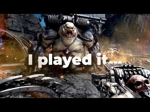 I played 'Doom: The Dark Ages'...