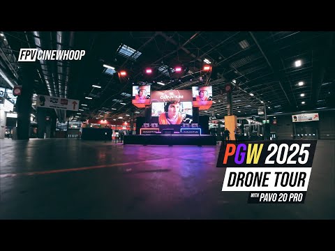 Paris Games Week 2025 / FPV Cinewhoop (Pavo 20 Pro + O4 Pro)