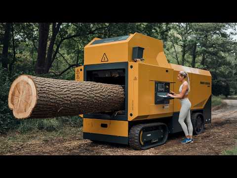 Der schnellste und größte Holzbearbeitungsriese der Welt | Riesige und gefährliche Sägen! - Teil 77