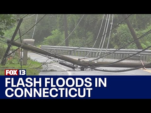 Flash floods in Connecticut leave two dead | FOX 13 Seattle