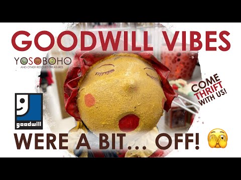 She Predicted Good Thrift Vibes! 🧐 THRIFT WITH US AT GOODWILL! Looking for items to keep or resale!