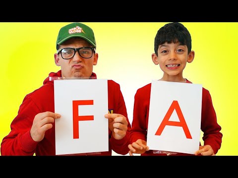 Jason and Alex School Adventure with Funny Lessons and Grades