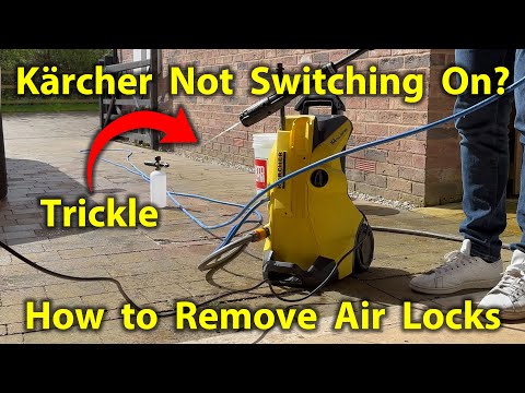 Karcher Pressure Washer Not Working - How to Fix an Air Lock