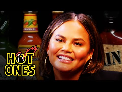 Chrissy Teigen Gets Drunk on Spicy Wings | Hot Ones