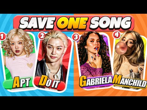 SAVE ONE SONG ๐From A to Z โจ | Pick Your Favorite Song! ๐ | Music Quiz