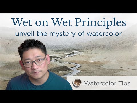 Wet on wet watercolor principles