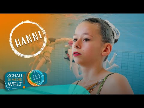Synchronschwimmen - Hanni hält die Luft an | Schau in meine Welt! | Mehr auf KiKA.de