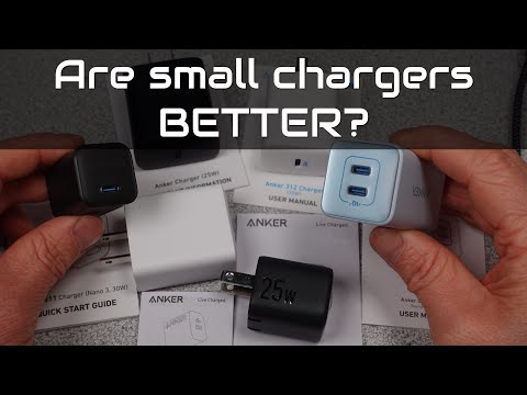 Anker USB Chargers, the smaller end of the scale