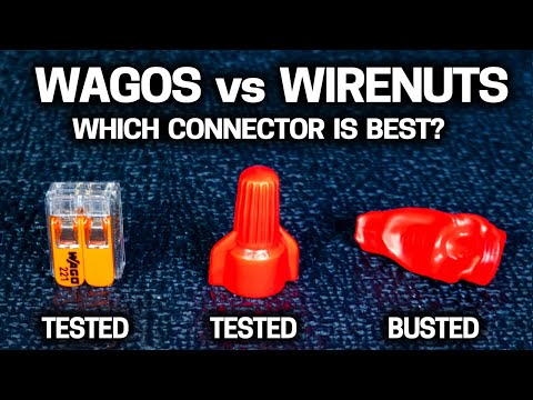 What Wire Connector is the Best? Wire Nut VS Wago TESTED