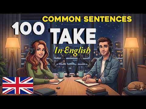 Learn 100 Way to use TAKE In English | Easy English Conversation Podcast
