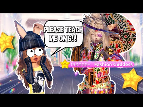 I HIRED A *FASHION GODDESS* TO TEACH ME HOW TO PLAY DRESS TO IMPRESS (Roblox)