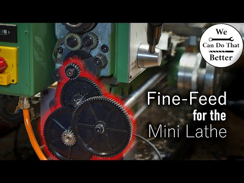 Fine-Feed for the Mini Lathe