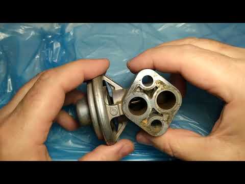 Проверка клапана ЕГР EGR с демонтажем Mitsubishi Lancer 9 (Часть 2).