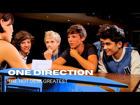 One Direction interview at The Hot Desk with Emma Willis