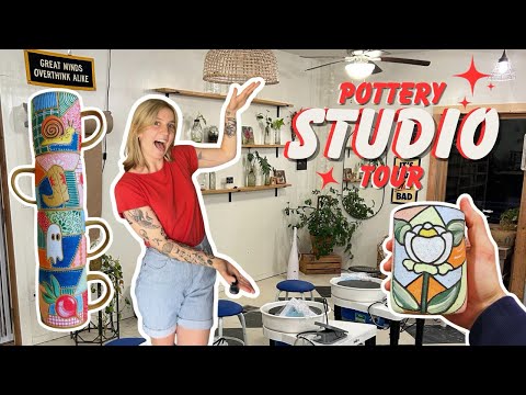 Pottery Studio Tour | My Ceramics Studio in CT