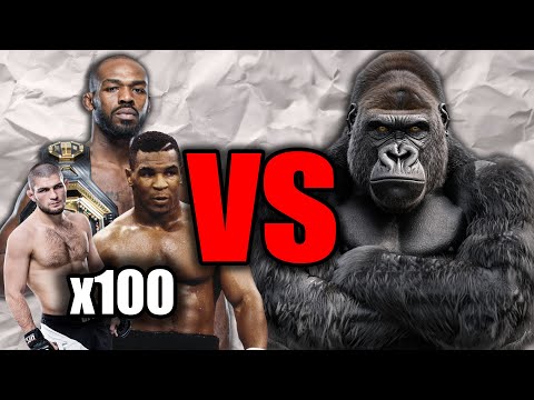 Why 100 Men vs a Gorilla Is NOT Close (At All)