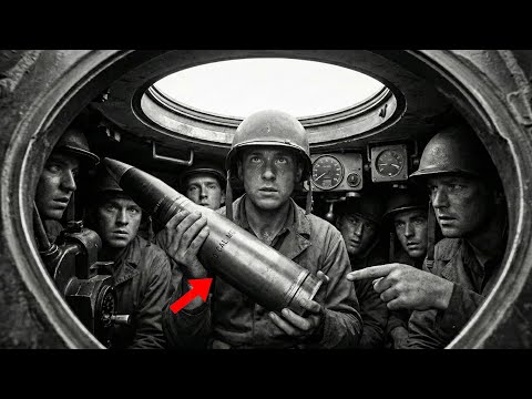 Sie verspotteten das „Rückwärtsladen“ – bis ein Sherman in 6 Minuten vier Panzer zerstörte