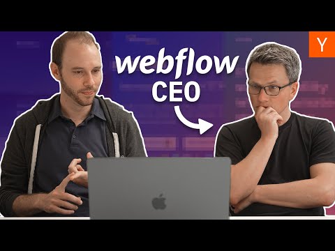 Critiquing Startup Websites With Webflow CEO