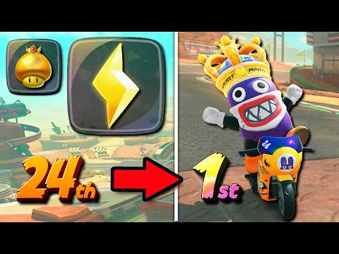 Can I Win by ALWAYS Bagging? | Mario Kart World