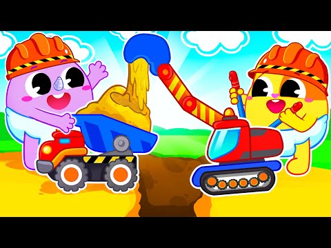 Meus Veículos de Construção | Canção Divertida para Bebês e Cantigas Infantis de Toddler Zoo