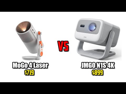 XGIMI MoGo 4 Laser vs JMGO N1S 4K - In-Depth Comparison - Which Triple Laser Projector Is Better?