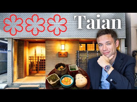 Eating at Taian. 3 Michelin Stars. An EXTRAORDINARY Kaiseki Meal in Osaka, Japan