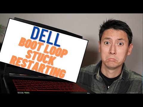 How To Fix Dell Boot Loop - Stuck Restarting Error