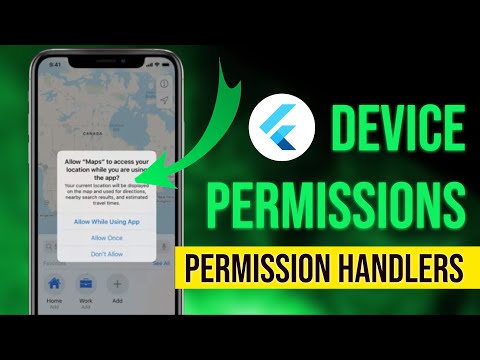 Handling Permission in Flutter Apps | Permission Handlers | The right way to check for permissions