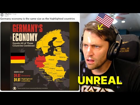 American reacts to Interesting Maps of Germany