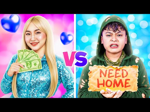 Rich Girl Vs Poor Boy! Extreme Transformation From Homeless Man To Superstar