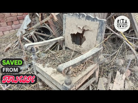 RESTORATION OF SMALL CHAIR || FURNITURE RESTORATION