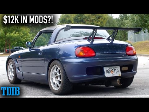 Suzuki Cappuccino Review! $12,000 In Mods Alone?!