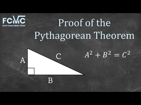 Proof of Pythagorean Theorem using Algebra and Geometry