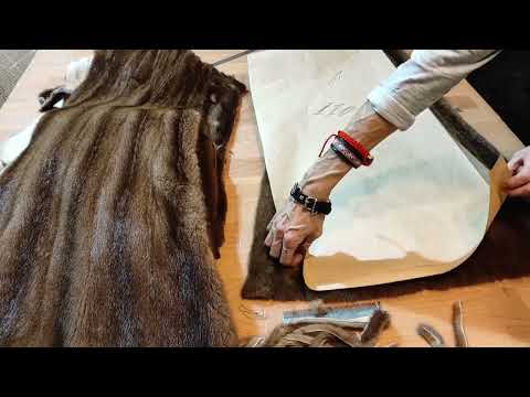 3 января 2023 г. Перекрой Норковой шубы (часть N.3.)