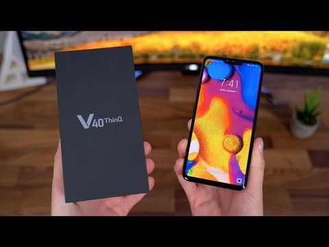 LG V40 ThinQ Unboxing!