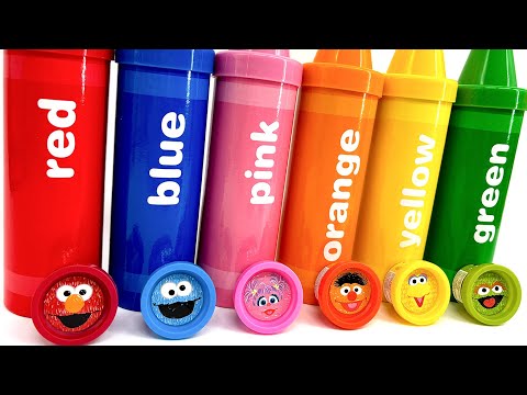Playdough Videos - Learning Colors with Crayon Surprises | Learn and Create Forest Animals