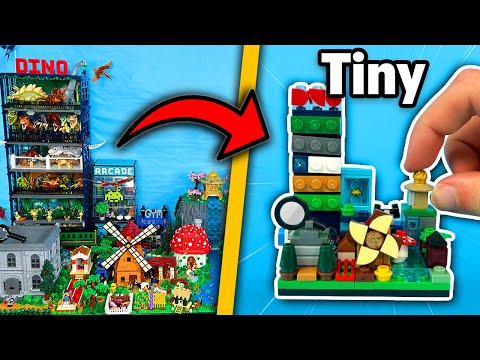 I made my LEGO City 100x SMALLER...