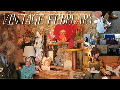 A Vintage February | Valentine’s Decor, Antique Finds & Thrift Wishlist