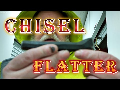 making a blacksmith chisel style flatter