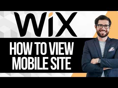 How to View Mobile Site on Wix