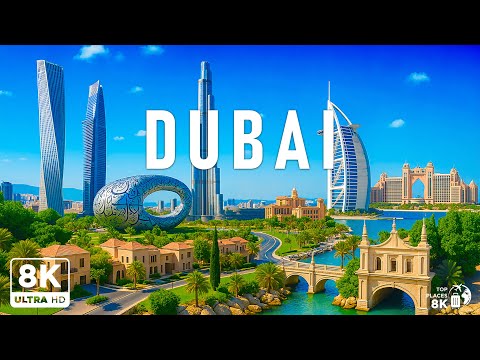 Dubai 8K – Futuristic city with architectural wonders and desert splendor